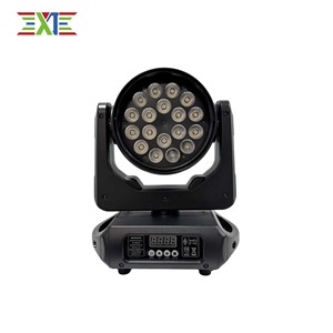 Projecteur LED professionnel XJ 18x10W RGBW 4-en-1 à tête mobile, contrôle DMX512, Pan/Tilt 540/270, éclairage de scène silencieux - Product Image 3