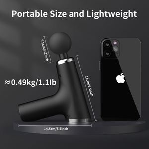 Máquina Eléctrica Profesional Portátil para Masaje Muscular, la Mejor Opción Económica, Masajeador Facial por Vibración, Pistola de Masaje Pequeña y Portátil - Product Image 3