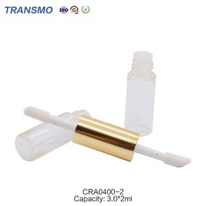 Precio de fábrica: Tubos de brillo labial de doble cabezal únicos, con logotipo personalizable, envases de plástico para máscara y delineador de ojos, y lápiz labial líquido único. - Product Image 4