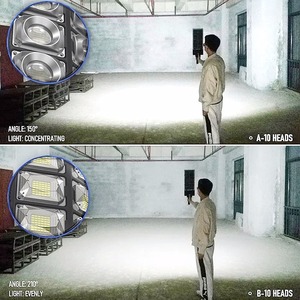 โคมไฟ LED พลังงานแสงอาทิตย์ทรงพลัง โคมไฟถนนกลางแจ้งสว่างพิเศษ 7800lm ไฟพลังงานแสงอาทิตย์กำลังสูง เซ็นเซอร์ตรวจจับความเคลื่อนไหว รีโมทคอนโทรล ไฟสวน - Product Image 2