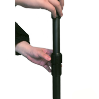 Stand Banner Latar Belakang yang Dapat Disesuaikan 8x10 Kaki, Stand Poster, Stand Display Latar Belakang Step and Repeat