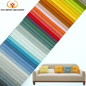 Không Thấm Nước 100% <span class=keywords><strong>Polyester</strong></span> Đồ Nội Thất Bọc Sofa Vải Đồng Bằng Nhuộm Trang Trí Nội Thất Dệt Vải Trực Tiếp Nhà Dệt May Phụ Kiện - Product Image 1