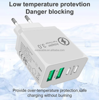 Chargeur de téléphone portable 40W EU US Plug USB Type C Chargeur de téléphone pour Android Super Fast Charging Adapter Charger