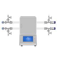 Factory 1200 Combined Box-Tube Furnace High Temperature Hybrid Water-Cooled for University Laboratory Heat Treatment