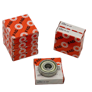 Rodamientos de bolas de ranura profunda de una hilera de larga duración de alta velocidad de la <span class=keywords><strong>marca</strong></span> <span class=keywords><strong>FAG</strong></span> 6200 ZZ 2RS DDU, rodamiento de bolas abierto de Japón - Product Image 1