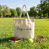 Sac fourre-tout en toile personnalisé avec impression de lettres, en matériaux recyclés, avec fermeture éclair et poches, grand sac de shopping personnalisé avec logo, options de taille