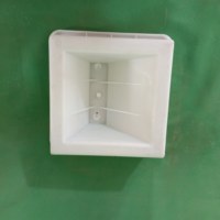 Reazone Nouveau Design Moule à Blocs de Béton en Plastique PP, Coffrage pour Briques Creuses Emboîtables