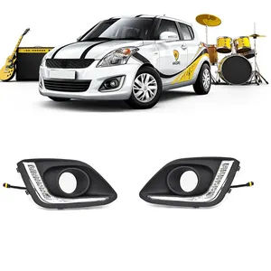 FOR SWIFT 2015 2016 2017 drl fog light fog lamp