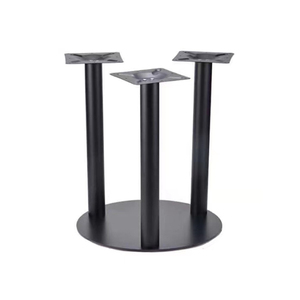 Kim Loại Mà<span class=keywords><strong>u</strong></span> Trắng Thép Hình Dạng <span class=keywords><strong>U</strong></span> Teardrop Bảng Cơ Sở Mộc Mạc Hiện Đại Sang Trọng Ổn Định Nhà Hàng Thép Vuông Chân Bàn - Product Image 4