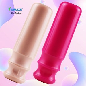 Furuize OEM Private Label Menstrual Cup Applicator Medical Silicone Reusable Easy Insertion Tool Supplier - Product Image 4