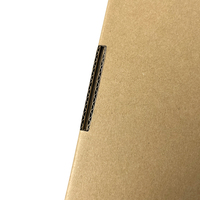 Boîtes d'expédition en carton ondulé en papier kraft personnalisées, emballage pour vêtements, t-shirts, boîte d'emballage imprimée, design de boîte en papier