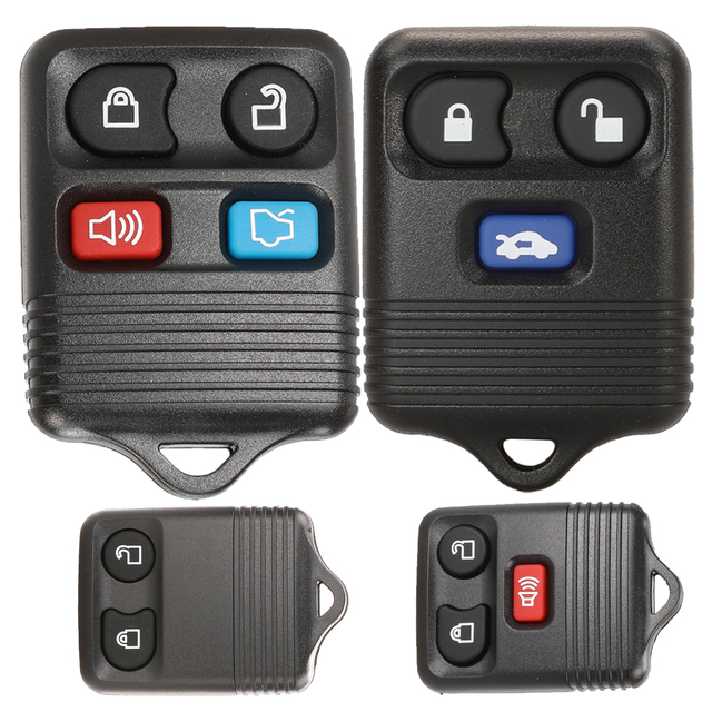2/3/4 Button Remote Control Universal Car Key Shell Replacement Case