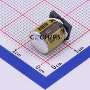 Condensateur électrolytique en aluminium SMD VKMD1001J101MV, SMD, D8xL10mm 100uF 20% 63V 902mA-100kHz - Product Image 1