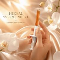 Gel hydratant vaginal à base de plantes avancé, certifié CE, formule sûre pour le nettoyage vaginal, emballage stérile en sachet aluminium, vente en gros