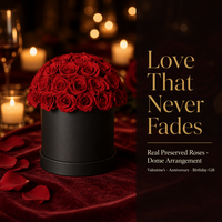Luxe geconserveerde echte roos in een hoedendoos, eeuwige bloem zwart goud Valentijnsdag huwelijksjubileum cadeau groothandel aangepaste logo
