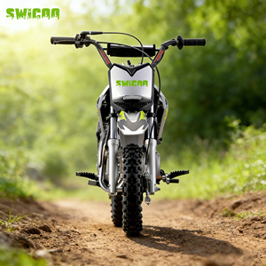 SWICOO Moto tout-terrain haute performance <span class=keywords><strong>70cc</strong></span> 4 temps avec frein à tambour pour enfants, mini <span class=keywords><strong>motocross</strong></span>, pit bike - Product Image 5