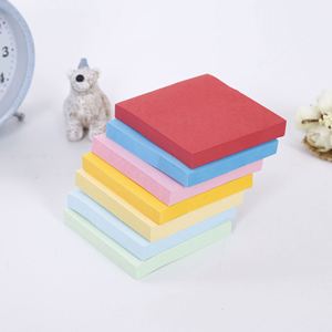Blocs-notes adhésifs personnalisés en gros 3 <span class=keywords><strong>x</strong></span> 3 pouces, série couleur, papeterie, fournitures scolaires, autocollants en papier, index Post-it, notes adhésives - Product Image 3