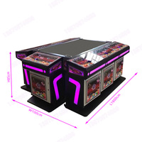 BBY YQM1001 6/8/10 joueurs 55/65 pouces moniteur USA IGS Ocean King poisson Table jeu de pêche Machine bois/métal armoire