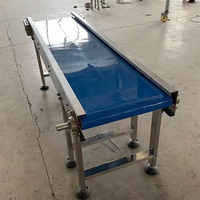 Op maat gemaakte transportband van voedselveilige PU PVC roestvrij staal voor de verwerking van fruit, groenten en vis