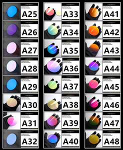 LMA 3507 <strong>Custom</strong> <strong>Lenses</strong> Trending High Quality Designer Retro Shades Mirror Orange UV400 Anti-Reflective <strong>Lens</strong> Unisex Sunglasses - Product Image 5