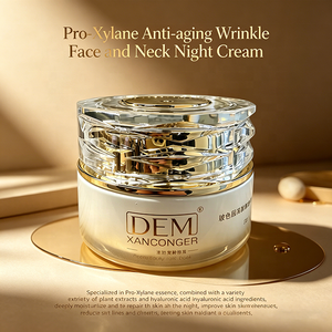 Crème <span class=keywords><strong>de</strong></span> <span class=keywords><strong>nuit</strong></span> anti-âge raffermissante pour le visage et le cou, marque privée, avec peptides et collagène, pour hydrater et lutter contre les rides - Product Image 3