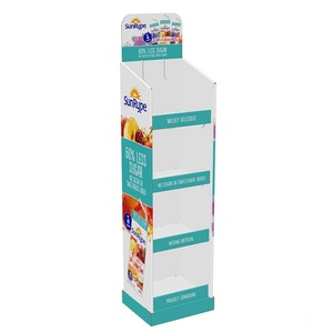 ชั้นวางสินค้าแบบตั้งพื้นทำจากวัสดุรีไซเคิลสำหรับร้านขายผลิตภัณฑ์ดูแลสัตว์เลี้ยง ห้างสรรพสินค้า ร้านค้าปลีก โปรโมชั่นของเล่น - Product Image 1