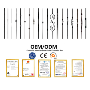 Phong Cách Mới Nhỏ Dê Sừng Chim Lồng Cầu Thang Lan Can Trục Chính Cầu Thang Rèn Sắt Hàng Rào Lan Can Cho Biệt Thự - Product Image 3