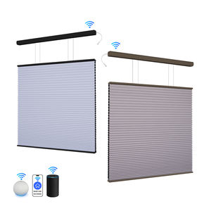Persiana Celular Inteligente Americana, Motorizada, Eléctrica, de Arriba Hacia Abajo y de Abajo Hacia Arriba, Automática - Product Image 1
