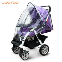 Corporate Werbe geschenke Set universelle wasserdichte Wind Staub Wetterschutz Kinderwagen Regenschutz für Kinderwagen Kinderwagen