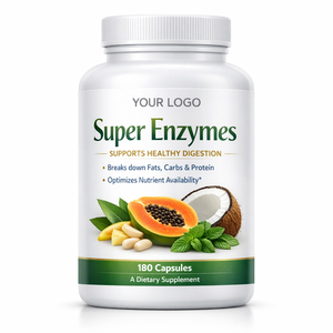 Compléments enzymatiques biologiques à marque privée avec probiotiques, contribuent à maintenir l'accessibilité des nutriments, capacité personnalisée, logo personnalisé - Product Image 5