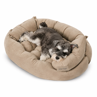 Coussin pliable antidérapant et écologique pour chiens et chats Yangyangpet Fashion, personnalisable, OEM ODM, apaisant, imperméable, amovible et lavable