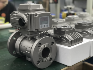 Válvula Actuadora Inteligente COVNA Eléctrica con Actuador de Flotador Rotatorio para Control Automatizado de Flujo de Agua y Fluidos, Válvula con Brida de UPVC - Product Image 6