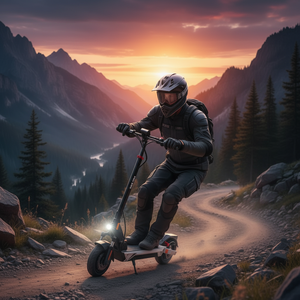 Trottinette électrique à deux roues M4 <span class=keywords><strong>MAX</strong></span> G2, moteur 250W, batterie lithium 48V, suspension intégrale, pliable, étanche, longue autonomie 60 km, roues de 10 pouces - Product Image 2