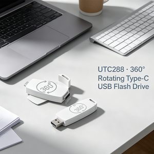 Clé USB 2-en-1 OTG UTC288, double interface USB 2.0 Type-C, clé USB portable pour le bureau, stockage de données, clé USB 16 Go - Product Image 3