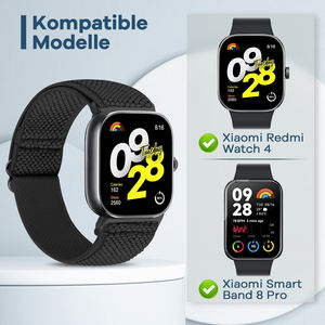 <span class=keywords><strong>cinturino</strong></span> elastico regolabile in nylon per <span class=keywords><strong>xiaomi</strong></span> redmi watch 5 / redmi watch 4 / <span class=keywords><strong>xiaomi</strong></span> smart band 9 pro / smart band 8 pro - Product Image 2