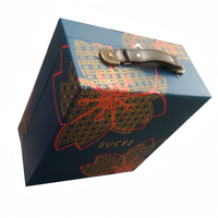 Petite valise rigide portable pour cadeaux, emballage écologique en matériaux recyclés, revêtement UV, personnalisable, expédition pour crème pour le visage