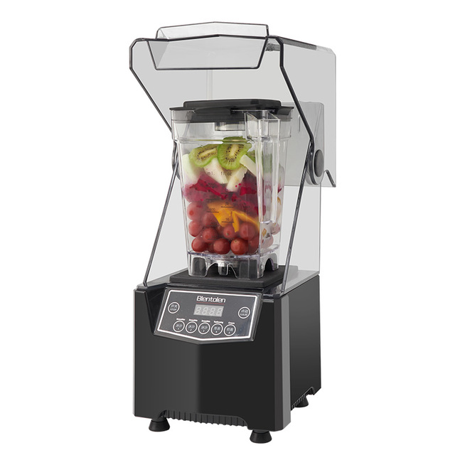 Commercial Soundproof Ice Breaker with Cover Milk Tea Shop Smoothie Brew Tea Milk Cap Juice Machine Smoothie Machine