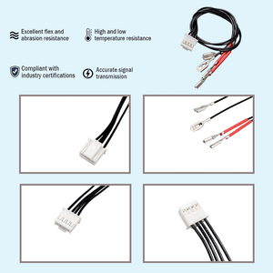 ขั้วต่อสายไฟแบบ JST 4 พิน พร้อมสปริงในตัว แบบกดเย็น - Product Image 2