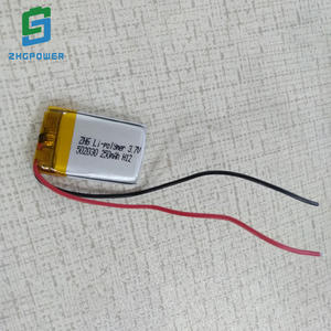 Перезаряжаемый литий-полимерный аккумулятор <span class=keywords><strong>3</strong></span>,7 V 250mAh 502030lithum lipo литий-полимерный аккумулятор - Product Image 4