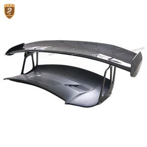 Aileron arrière en fibre de carbone de style <span class=keywords><strong>GT3</strong></span> pour <span class=keywords><strong>Porsche</strong></span> <span class=keywords><strong>911</strong></span>-991 - Product Image 6