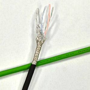 สายเคเบิลอีเธอร์เน็ตสำหรับอุตสาหกรรมสายเคเบิลอีเธอร์เน็ต6A 26AWGX4P ยืดหยุ่นสูงสายควบคุมภาพ - Product Image 4