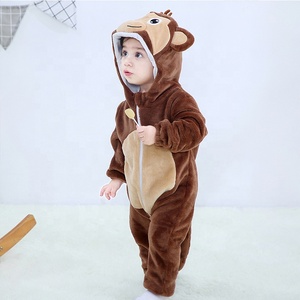Michley, Oferta en Ropa de Bebé 2025, Peleles de Franela, Overoles Unisex para Primavera, Otoño e Invierno, OEM, ODM, Venta al por Mayor de Artículos para Bebés - Product Image 3