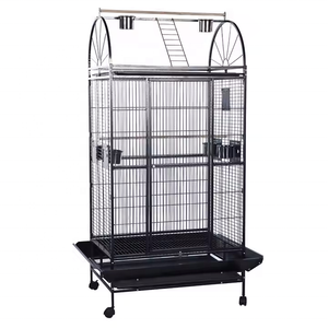 Fil de fer galvanisé personnalisé pliant Pigeon perroquet oiseaux <span class=keywords><strong>cage</strong></span> d'élevage nouvelle grande taille Portable canari <span class=keywords><strong>cage</strong></span> à oiseaux usine - Product Image 6