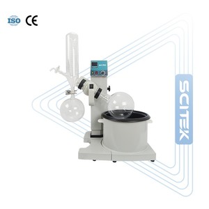 Évaporateur rotatif SCITEK 20-200 tr/min, flacon rotatif de 3 L, affichage LCD de la température et de la vitesse, bouton de contrôle de la température, électrique, OEM - Product Image 1