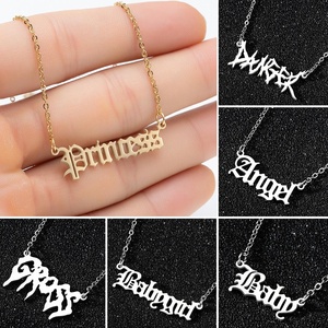 Collana Personalizzata Segno Zodiacale Leone <span class=keywords><strong>Astrologia</strong></span> 12 Costellazioni Lettera Antica Inglese Ariete Regalo - Product Image 3