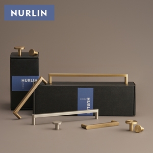 Nurlin Rắn Brass Đồng Bằng Phong Cách Tủ Xử Lý Tủ Quần Áo Kéo <span class=keywords><strong>Nickel</strong></span> Chải Antique Brass Matte Vàng Ch111 - Product Image 2