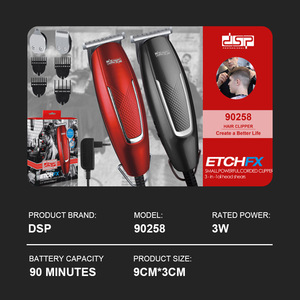 Cortadora de Pelo Profesional DSP, Recortadora Eléctrica para Uso en Salón con Gran Potencia y Rango de Velocidad de 7000-9000 rpm - Product Image 3