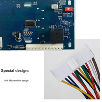 Carte de contrôle PCB pour purificateur d'eau par osmose inverse intelligent avec rinçage automatique et surveillance TDS LCD