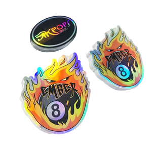 Feuille d'autocollants holographiques en vinyle imperméable et durable pour décoration, découpe personnalisée, pour <span class=keywords><strong>vélo</strong></span>, ordinateur portable, autocollant de voiture, dessin animé, disco, autocollant de protection de voiture - Product Image 6