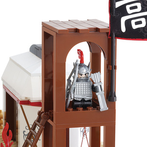 Bloques de Construcción de la Escena de la Expedición Real Antigua del Rey Coreano Héroe Gwangaeoto: Juguete Histórico de Ensamblaje de la Guerra - Product Image 2